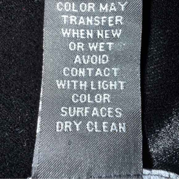 INC Y2K Black Velvet Cami Top Size 8 Rhinestone Beaded Empire Waist Evening - Picture 3 of 9